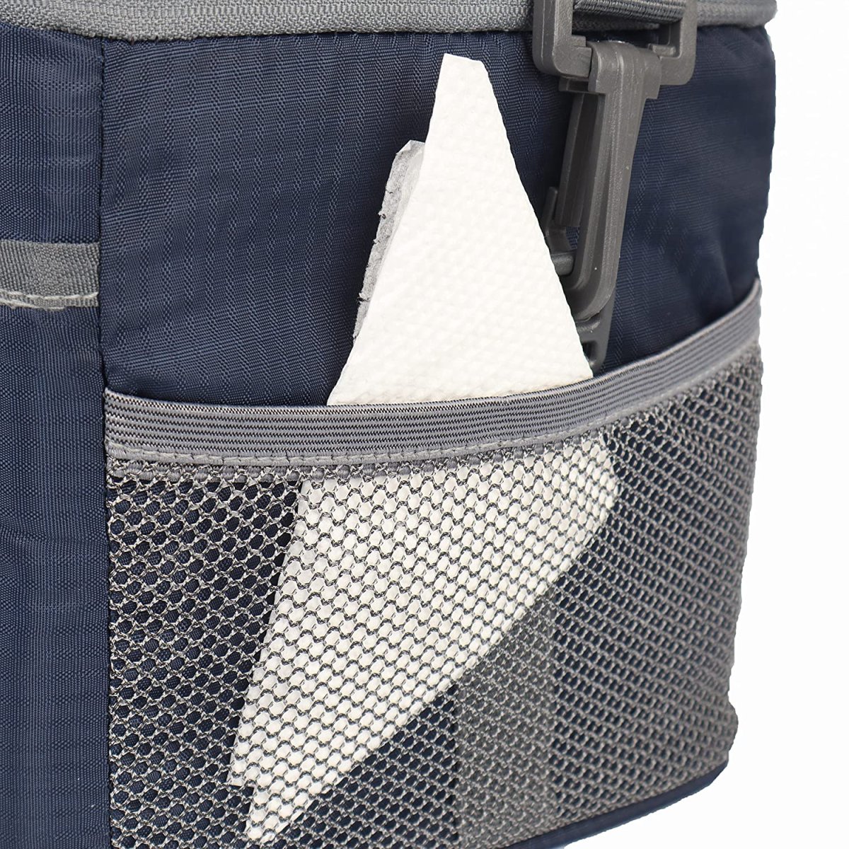 Borosilicate Glass Lunch Box Blue Canvas Bag Femora, 300 ML, 3 Pcs - Image 9