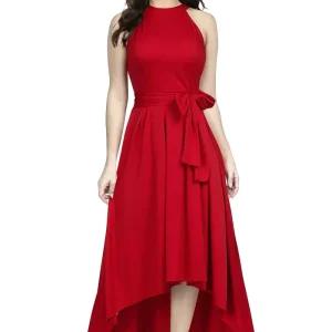 Women’s Western Dress – Style Deltin Red