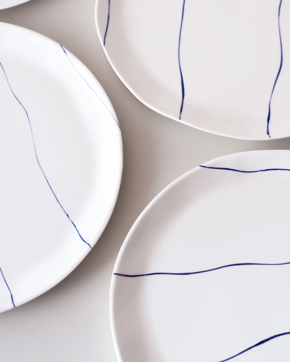 Striped Side Plate - Image 4