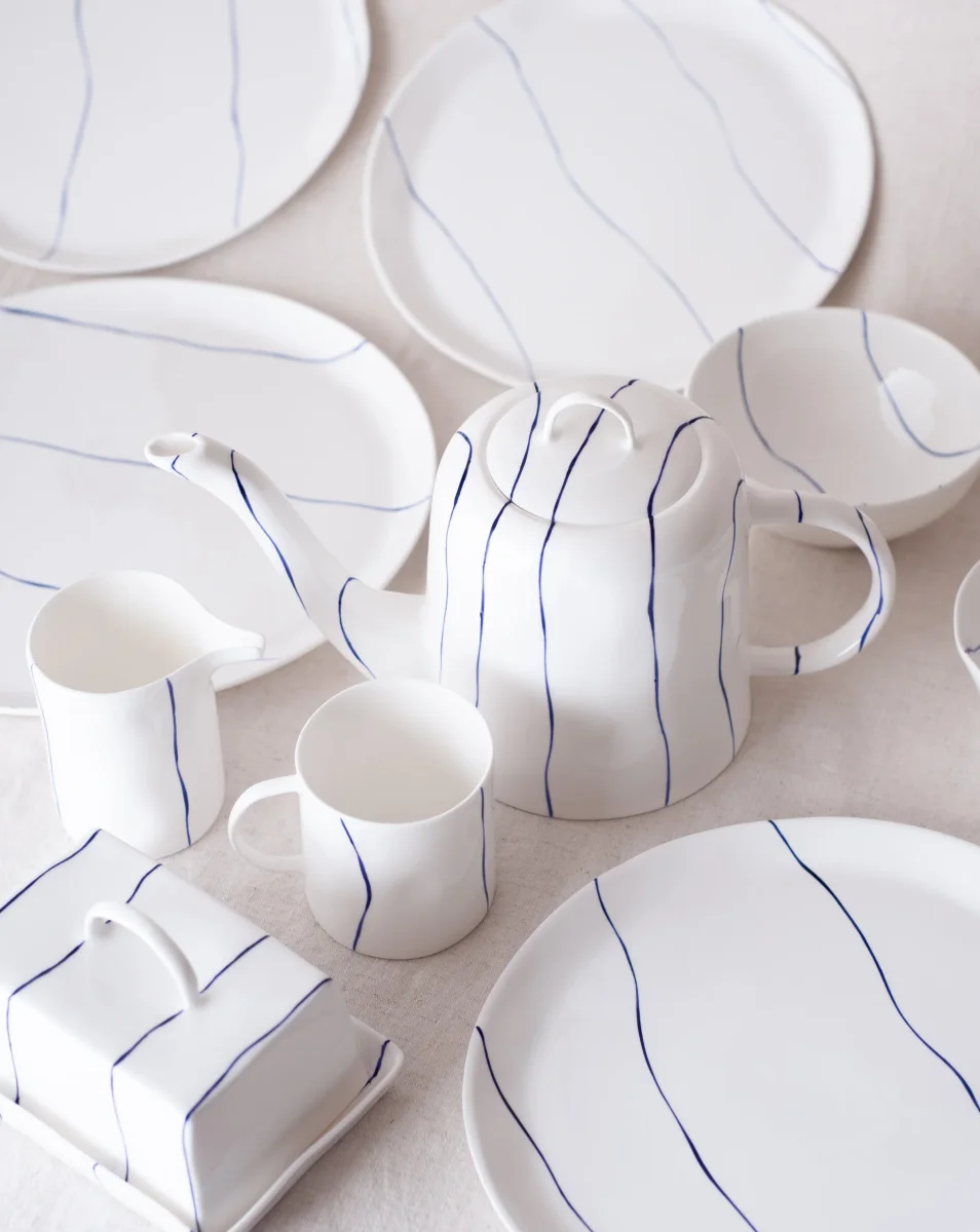 Striped Butter Dish - Image 3
