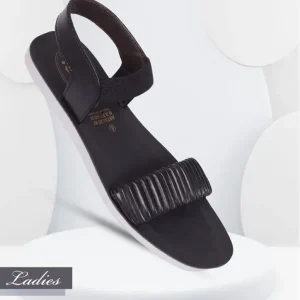 Foot B Branded Stylish Chappal/Slippers for Women’s – Ladies Fashion Sandal (Black Color) without Heels