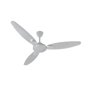 EcoLink Petal Premium Decorative Easy Clean Ceiling Fan – 1200MM From The House Of Philips Lighting (Comet Silver), Standard- Pack of 1